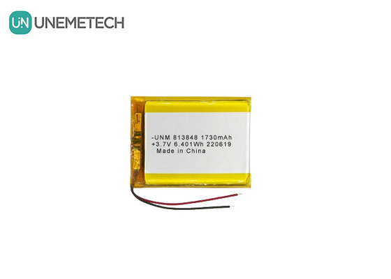 3.7V 1730mAh 대용량 리?? 이온 폴리머 배터리 813848 전원 은행