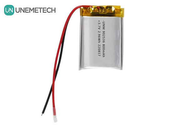3.7V 800mAh 리온 폴리머 배터리 902536 게임패드용 재충전용 주머니 배터리