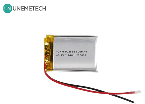 3.7V 800mAh 리온 폴리머 배터리 902536 게임패드용 재충전용 주머니 배터리