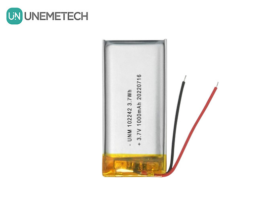 3.7V 1000mAh 102242 테이블 램프용 표준 리?? 이온 폴리머 배터리