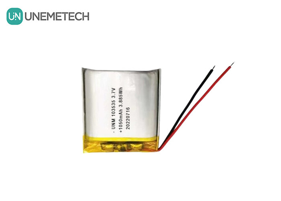 3.7V 1050mAh 커스텀 컴팩트 디자인 리포 배터리 103535 소형 프로젝터용