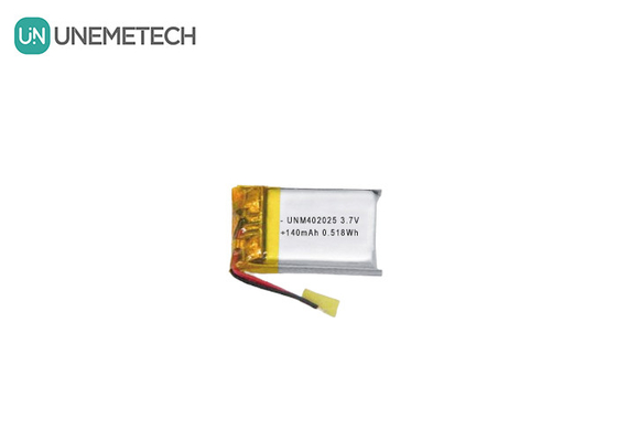 3.7V 140mAh 402025 재충전 배터리 리포 배터리 컴팩트 마사저용
