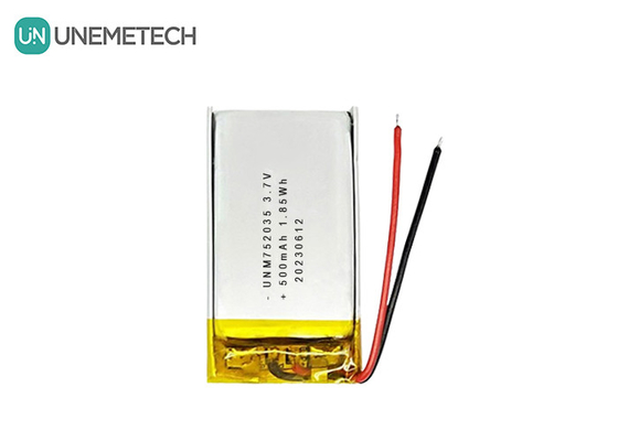 3.7V 500mAh 752035 리?? 폴리머 배터리 원격 제어