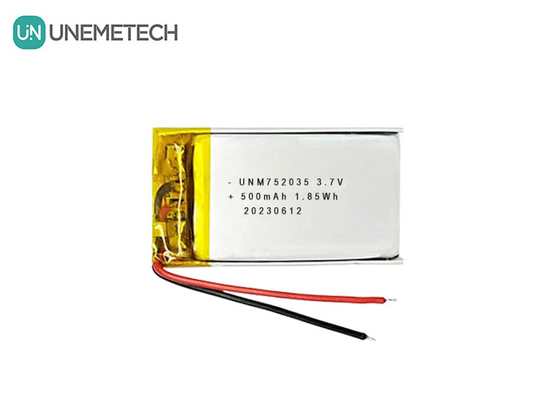 3.7V 500mAh 752035 리?? 폴리머 배터리 원격 제어