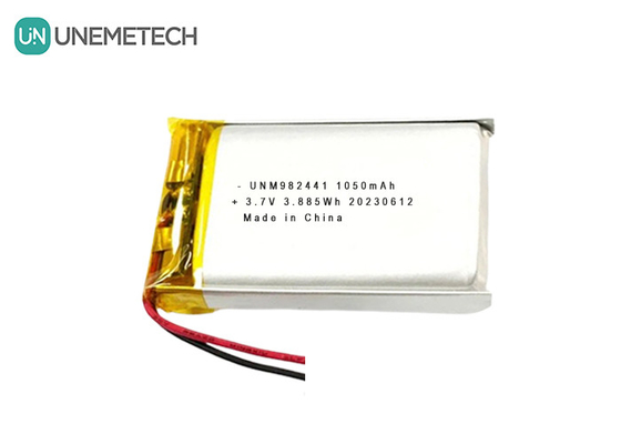 OEM ODM 맞춤형 3.7V 1050mAh 리오온 폴리머 배터리 982441 지능형 도어벨
