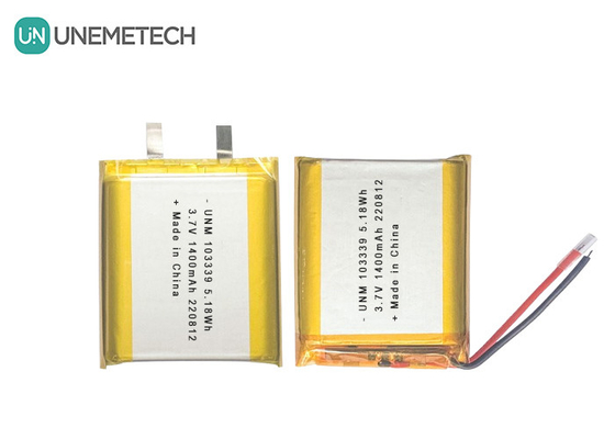 3.7V 1400mAh 고성능 리?? 이온 폴리머 배터리 103339 장난감 자동차용