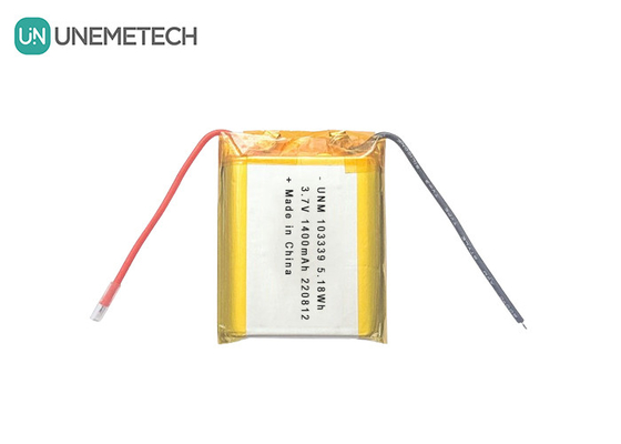 3.7V 1400mAh 고성능 리?? 이온 폴리머 배터리 103339 장난감 자동차용