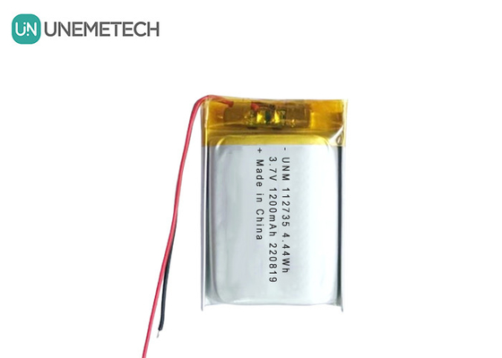 3.7V 1200mAh 재충전 유연 리포 배터리 112735 전자 태블릿
