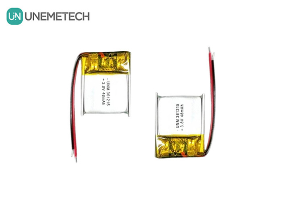 3.8V 48mAh 고전압 소형 리?? 폴리머 배터리 361215 RFID 장치