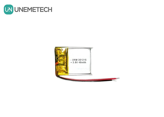 3.8V 48mAh 고전압 소형 리?? 폴리머 배터리 361215 RFID 장치