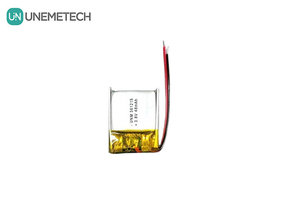 3.8V 48mAh 고전압 소형 리?? 폴리머 배터리 361215 RFID 장치