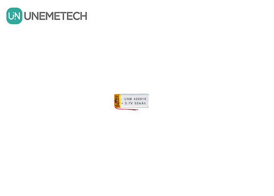 3.7V 32mAh 소형 리포 배터리 400816 온도 측정기