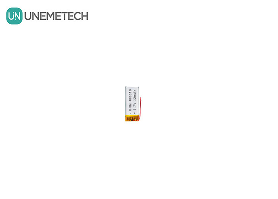 3.7V 32mAh 소형 리포 배터리 400816 온도 측정기