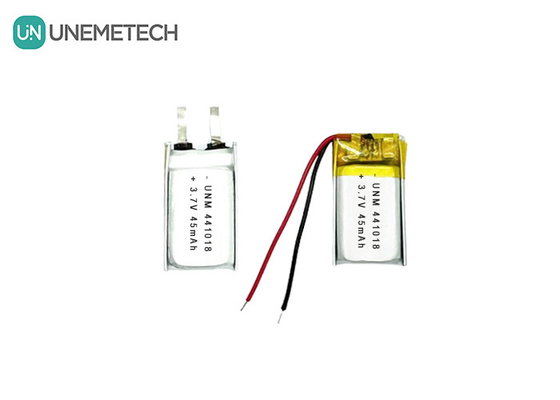 3.7V 45mAh 스마트 안경용 소형 저중량 리?? 폴리머 배터리 441018