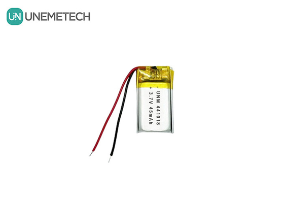 3.7V 45mAh 스마트 안경용 소형 저중량 리?? 폴리머 배터리 441018