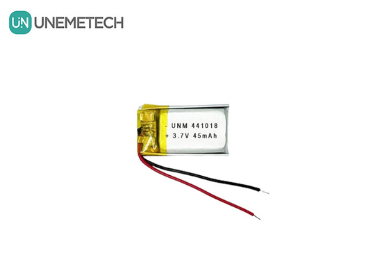 3.7V 45mAh 스마트 안경용 소형 저중량 리?? 폴리머 배터리 441018