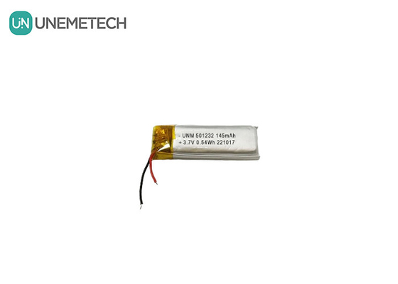 3.7V 145mAh 501232 콤팩트 디자인 리?? 폴리머 배터리 버블 머신