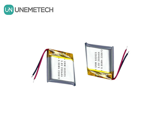 3.8V 250mAh 502023 트래커 로케이터용 고전압 리?? 폴리머 배터리
