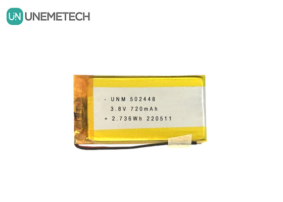 3.8V 720mAh 리포 고전압 배터리 리HV 502448 블루투스 헤드폰