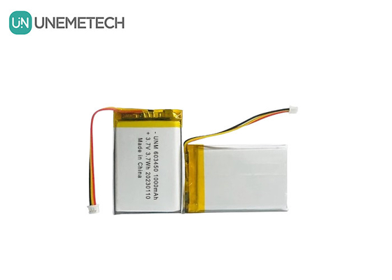 3.7V 1000mAh 603450 RC 자동차용 재충전 가능한 고 용량 리포 배터리