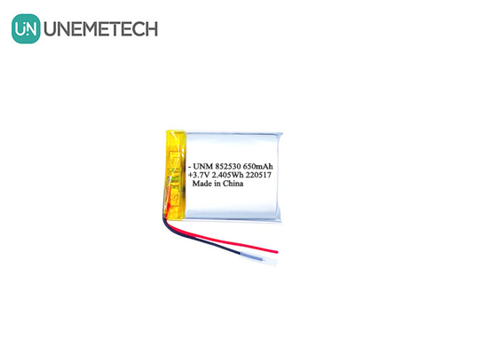 3.7V 650mAh 리?? 이온 폴리머 배터리 852530 헤드셋