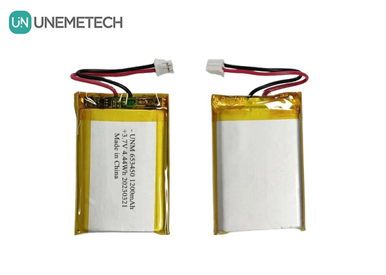 3.7V 1200mAh 디지털 카메라용 고속 충전 리?? 폴리머 배터리 653450
