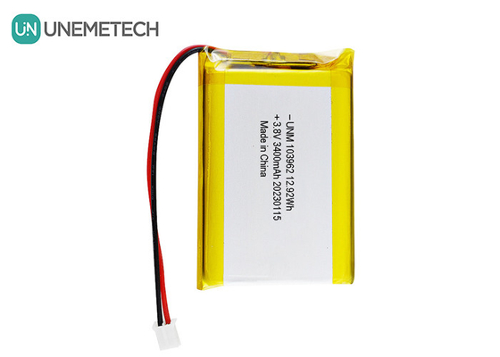 고전압 리포 배터리 103962 3.8V 3400mAh 디지털 카메라용 LiHV 배터리