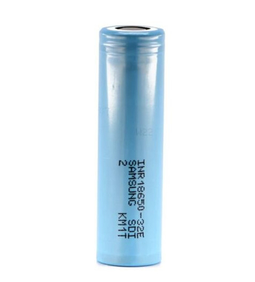 삼성 32E 18650 3200mAh 6.4A 배터리 3.65V 실린더 리?? 이온 셀 INR18650-32E