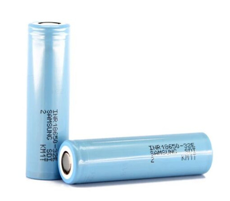 삼성 32E 18650 3200mAh 6.4A 배터리 3.65V 실린더 리?? 이온 셀 INR18650-32E