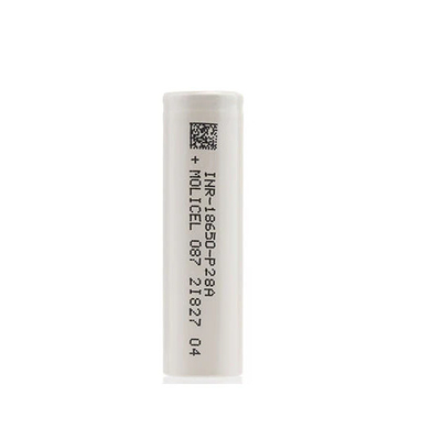 모리셀 INR-18650-P28A 18650 배터리 3.6V 2800mAh 최대 연속 충전 전류 35A