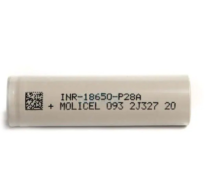 모리셀 INR-18650-P28A 18650 배터리 3.6V 2800mAh 최대 연속 충전 전류 35A