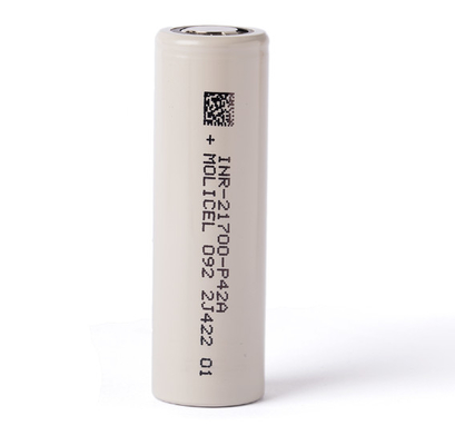 모리셀 21700 P42A 4200mAh 45A 배터리 INR-21700-P42A 플래트 톱 배터리