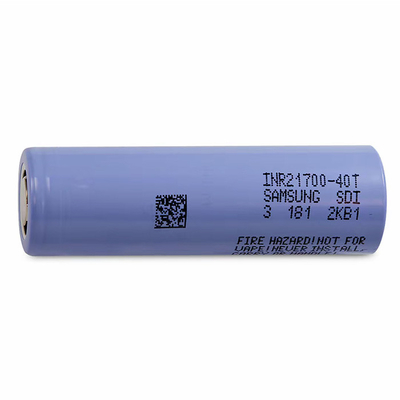 삼성 40T 21700 4000mAh 35A 배터리 3.6V 리?? 이온 배터리 셀 INR21700-40T