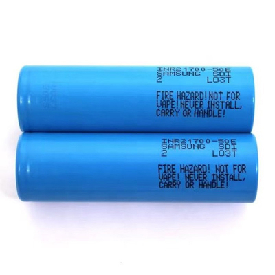 삼성 50E 21700 5000mAh 9.8A 배터리 3.6V 리?? 이온 배터리 셀 INR21700-50E