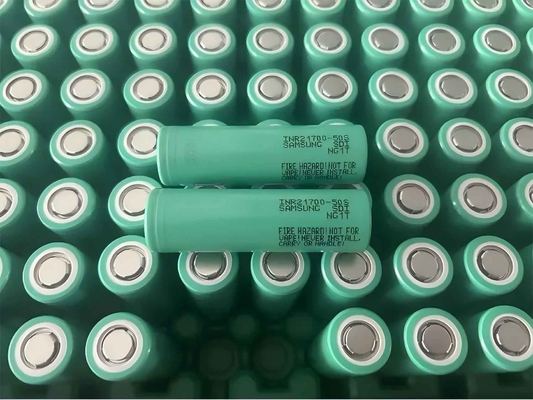 삼성 50S 21700 배터리 5000mAh 25A 배터리 3.6V 리?? 이온 배터리 셀 INR21700-50S