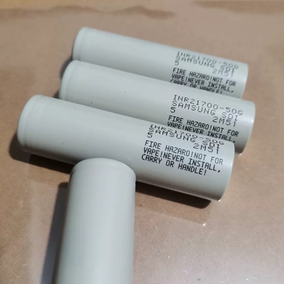 삼성 50G 21700 5000mAh 9.8A 배터리 3.63V 리?? 이온 배터리 셀 INR21700-50G