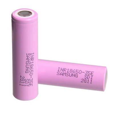 삼성 35E 18650 배터리 3500mAh 8A 3.6V 실린더 리?? 이온 셀 INR18650-35E