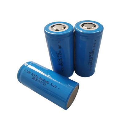 LiFePO4 32700 3.2V 6000mAh LFP 배터리 사이클린드릭 리?? 철화강 배터리