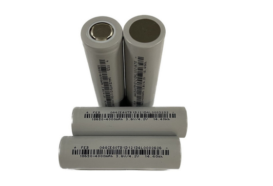 높은 용량 18650 배터리 3800mAh 4000mAh 3.6V 실린더 리?? 이온 재충전 전지