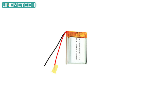 3.7V 420mAh 802030 재충전 가능한 폴리머 리?? 배터리