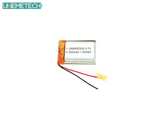 3.7V 420mAh 802030 재충전 가능한 폴리머 리?? 배터리