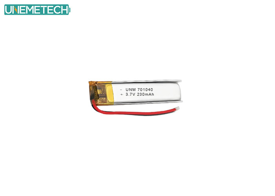 블루투스 이어폰 리포 배터리 701040 3.7 V 230mAh CE 및 IEC62133 승인