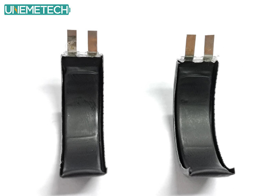 건강 추적 고리를 위한 곡선 리?? 폴리머 배터리 UNM150728 3.8V 20mAh