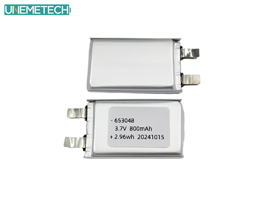 20C 높은 방전 속도 3.7V 800mah 리포 배터리 653048 RC 비행기