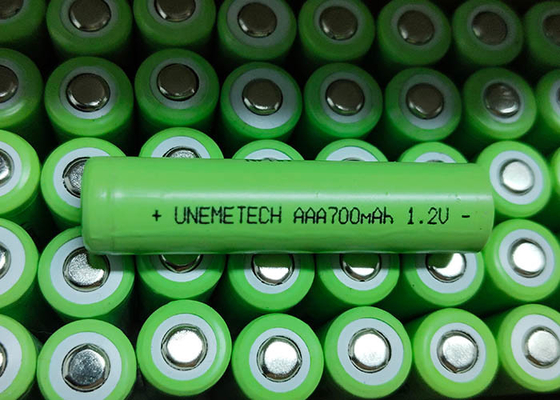 NiMH 배터리 AAA700mAh 1.2V 700mAh 재충전 가능한 니켈-메탈 하이드 배터리