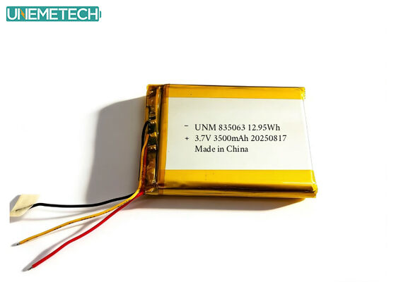 품질 3.7V 3500mAh 커스텀 대형 리?? 폴리머 배터리 835063 의학적 아름다움 장비 공장